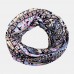 Women Polyester Cotton Overlay Ethnic Pattern Print Elastic Dual  use Bib Scarf Beanie Hat