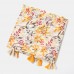 Women Cotton Flower Fruit Printing Scarf Long Thin Sun Protection Sunshade Shawl